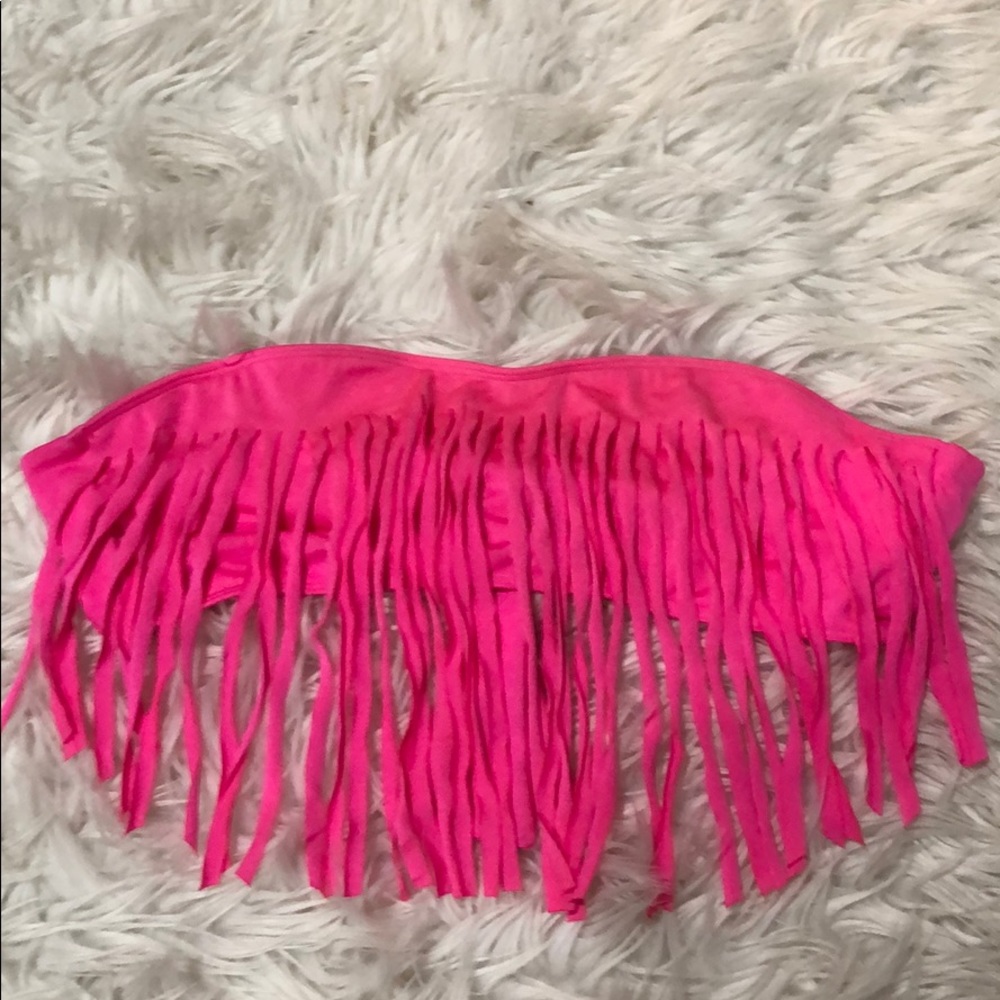 Lira fridge strapless bikini top